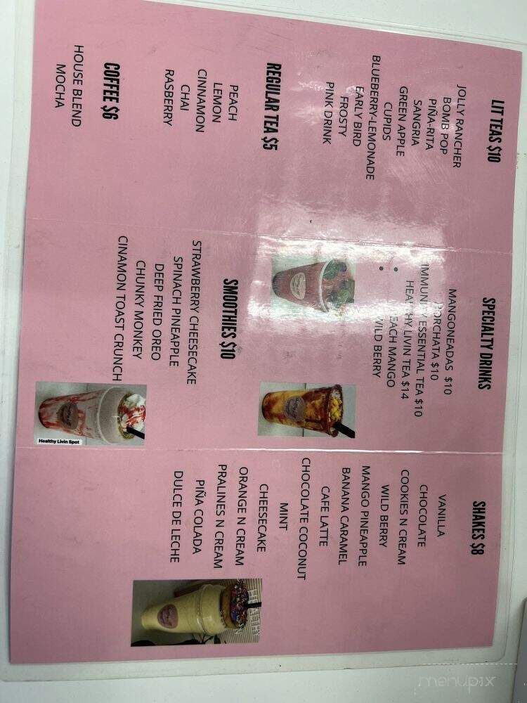 Healthy LIVIN Spot - San Fernando Valley, CA menu_pic