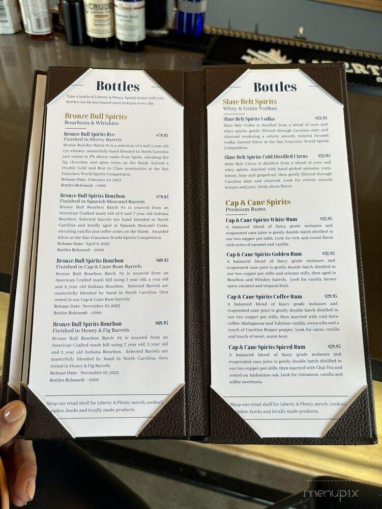 Liberty & Plenty Distillery - Durham, NC