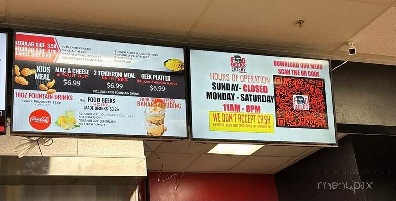 Food Geeks Eatery - Indian Land, SC menu_pic