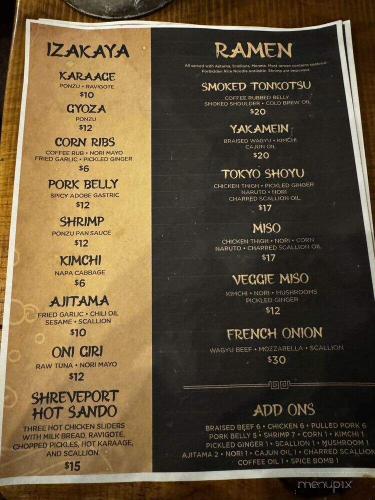 Ghost Ramen - Shreveport, LA