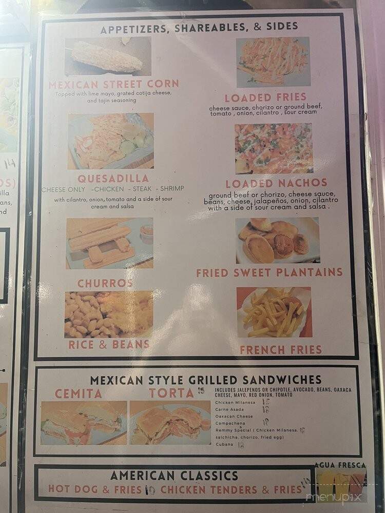 La Guera Food Truck - Hartford, CT menu_pic