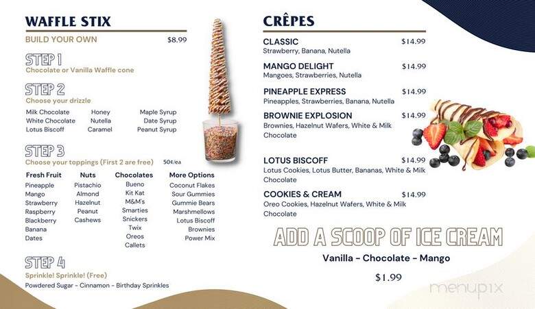 Palm Bites - Mississauga, ON menu_pic