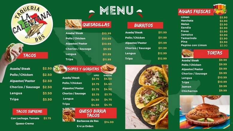 Taqueria La Calentana - Bunnell, FL