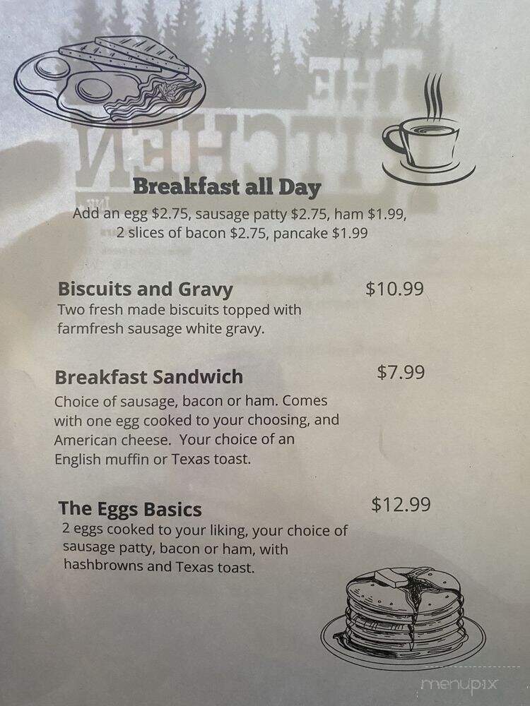The Kitchen Ink - Hot Springs, SD menu_pic