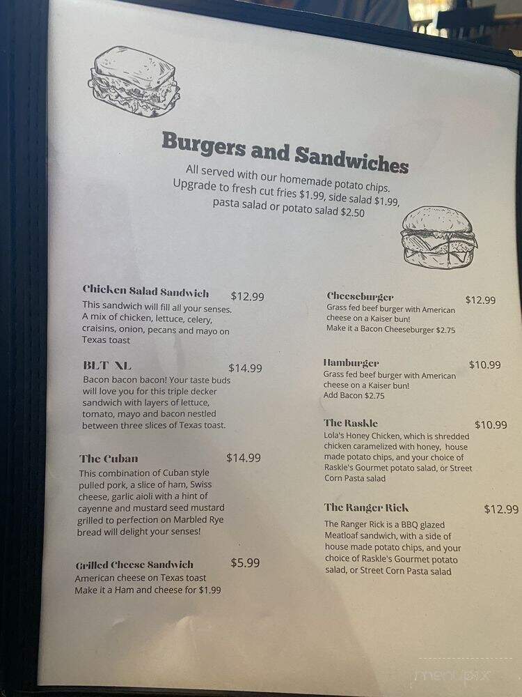 The Kitchen Ink - Hot Springs, SD menu_pic