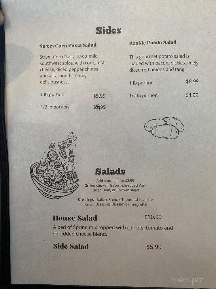 The Kitchen Ink - Hot Springs, SD menu_pic
