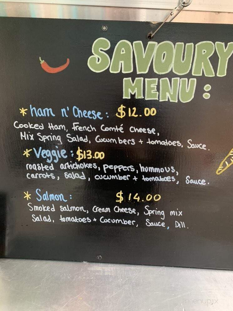 Bistrot Van - Vancouver, BC menu_pic