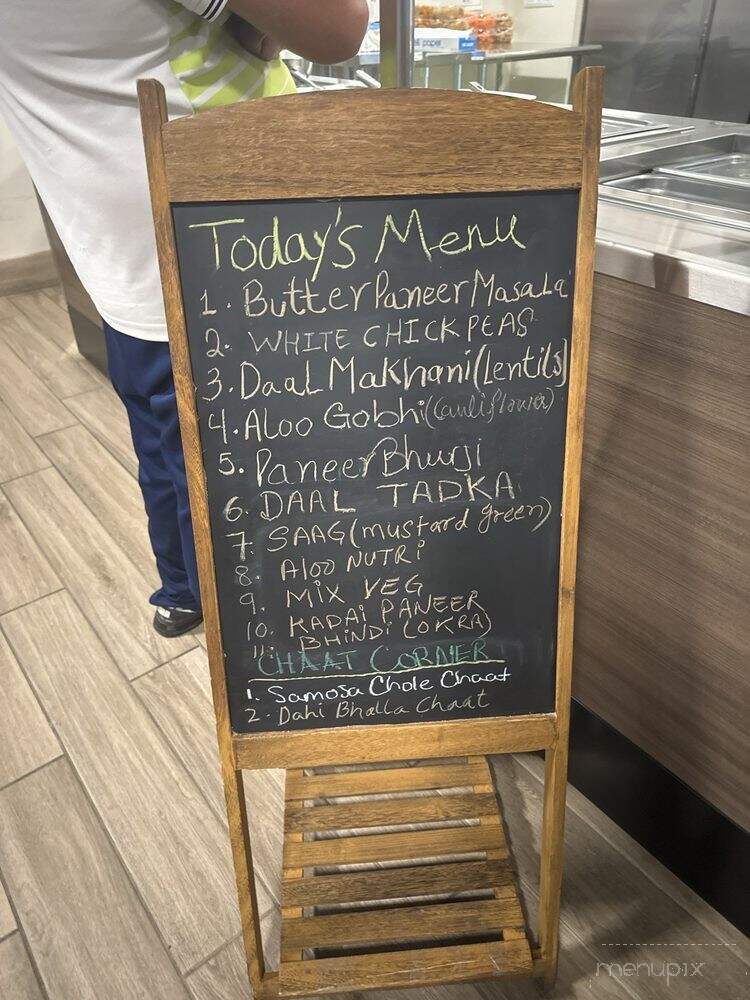Daana Paani - Mifflinville, PA menu_pic