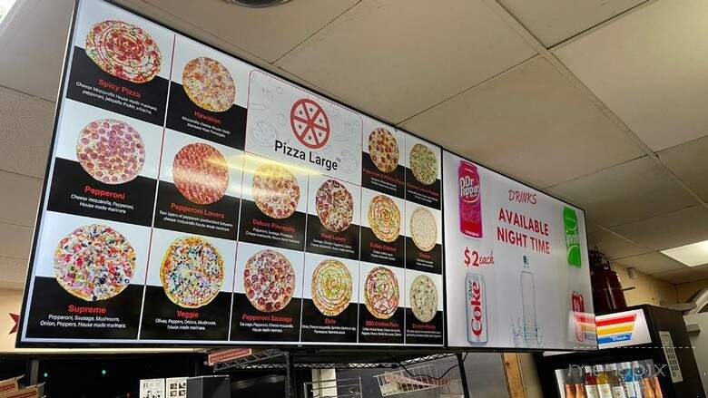 Pizza Large - Dallas, TX menu_pic