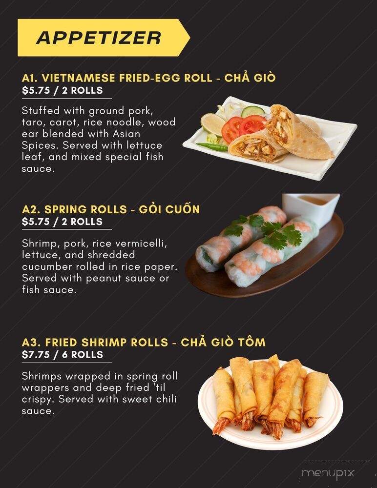 Stone Pho - Valdosta, GA menu_pic