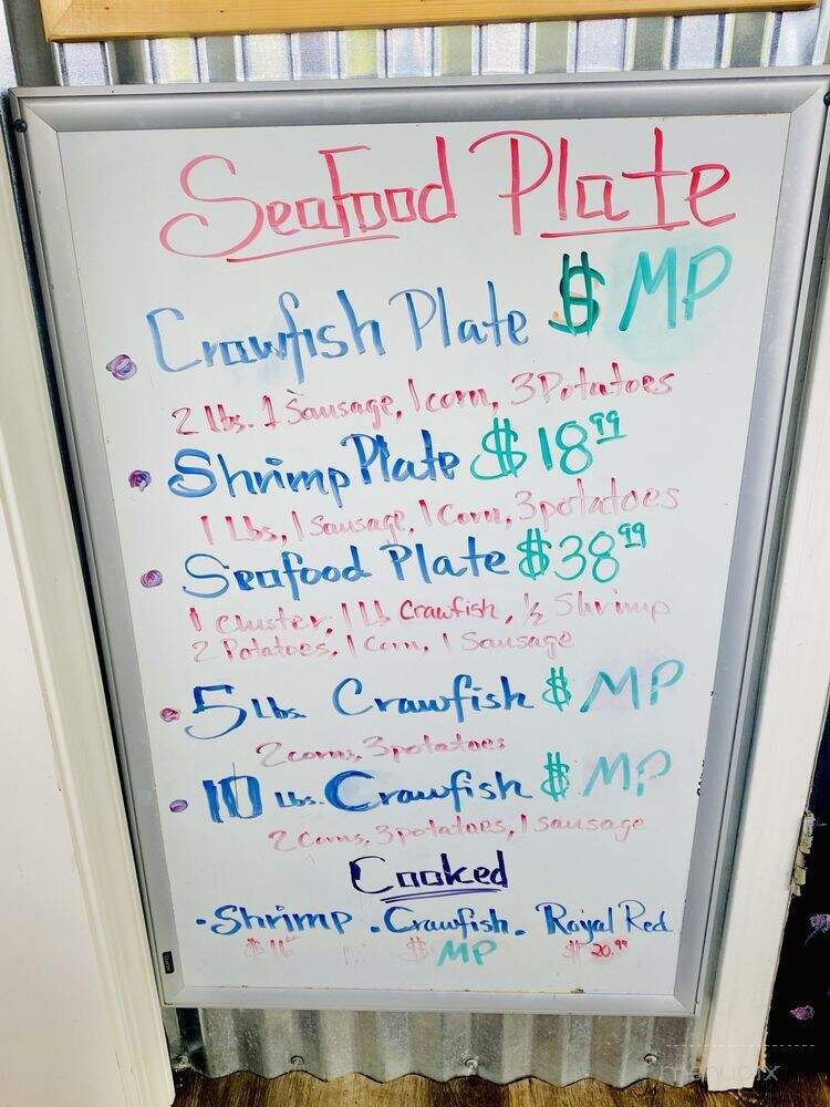 A'HA Crawfish Bistro - Richland, MS menu_pic