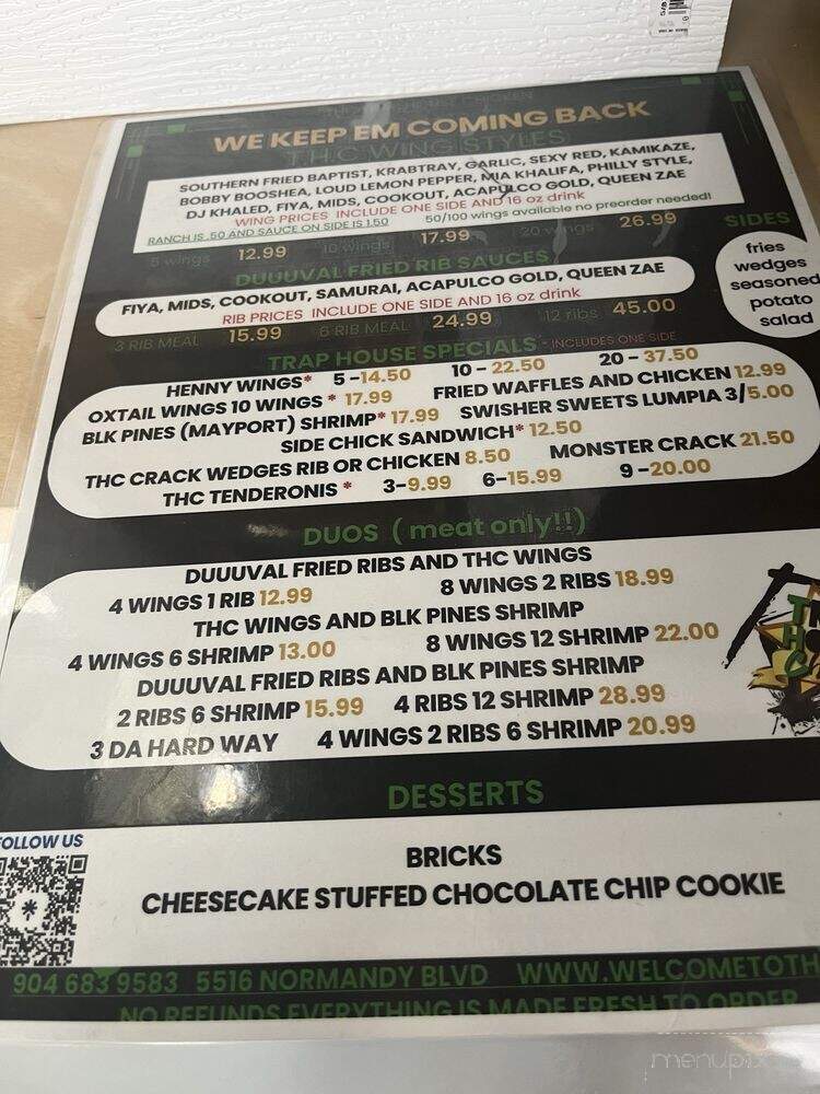 Two Sisters and a Deviled Crab - Orange Park, FL menu_pic