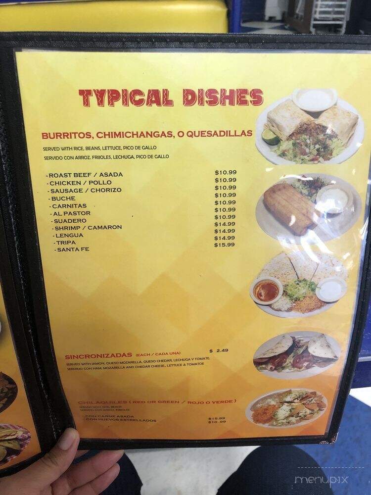 Sante Fe Restaurante - Arcadia, WI menu_pic