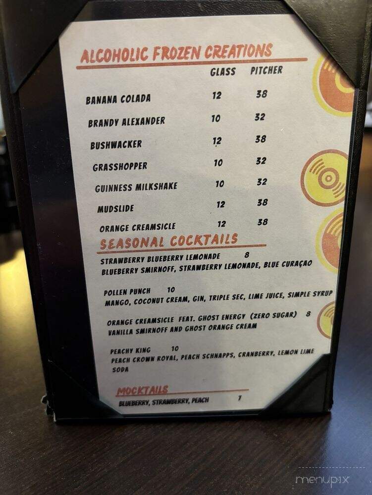 The MacStack Tavern - Port Clinton, OH menu_pic
