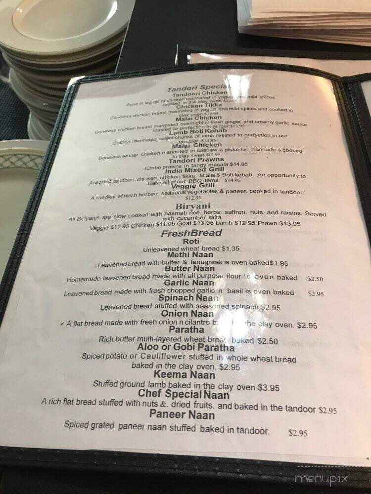 Bombay Grill's Tasty India - Oak Harbor, WA menu_pic