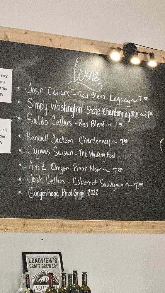 The Flipside - Kalama, WA menu_pic
