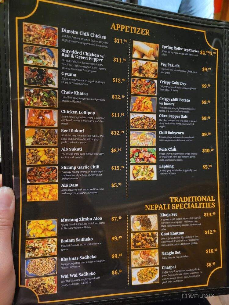 Taste Of Himalaya - Elmhurst, NY menu_pic