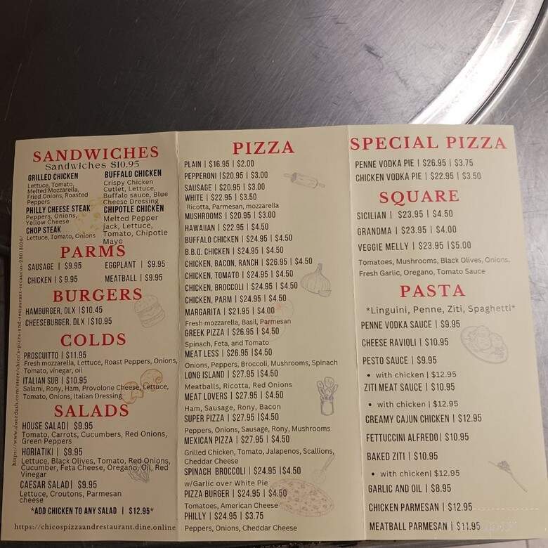 Chicos Pizza & Restaurant - Secaucus, NJ