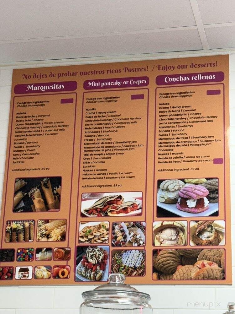 Al Pan Caliente - Lawrenceville, GA menu_pic
