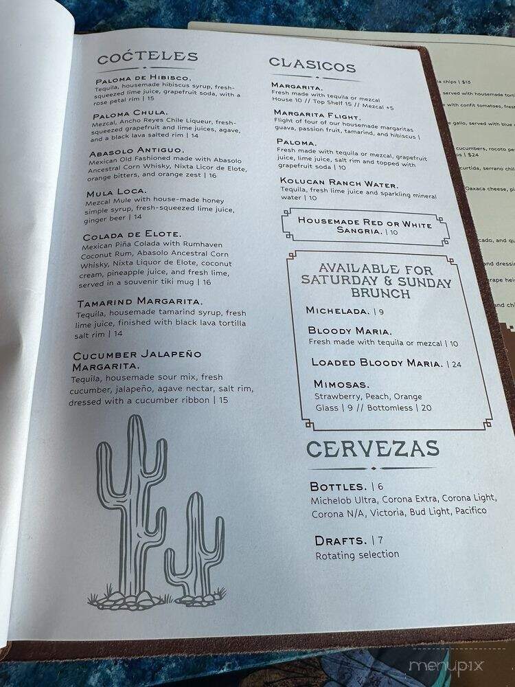 Kolucan - Sarasota, FL menu_pic