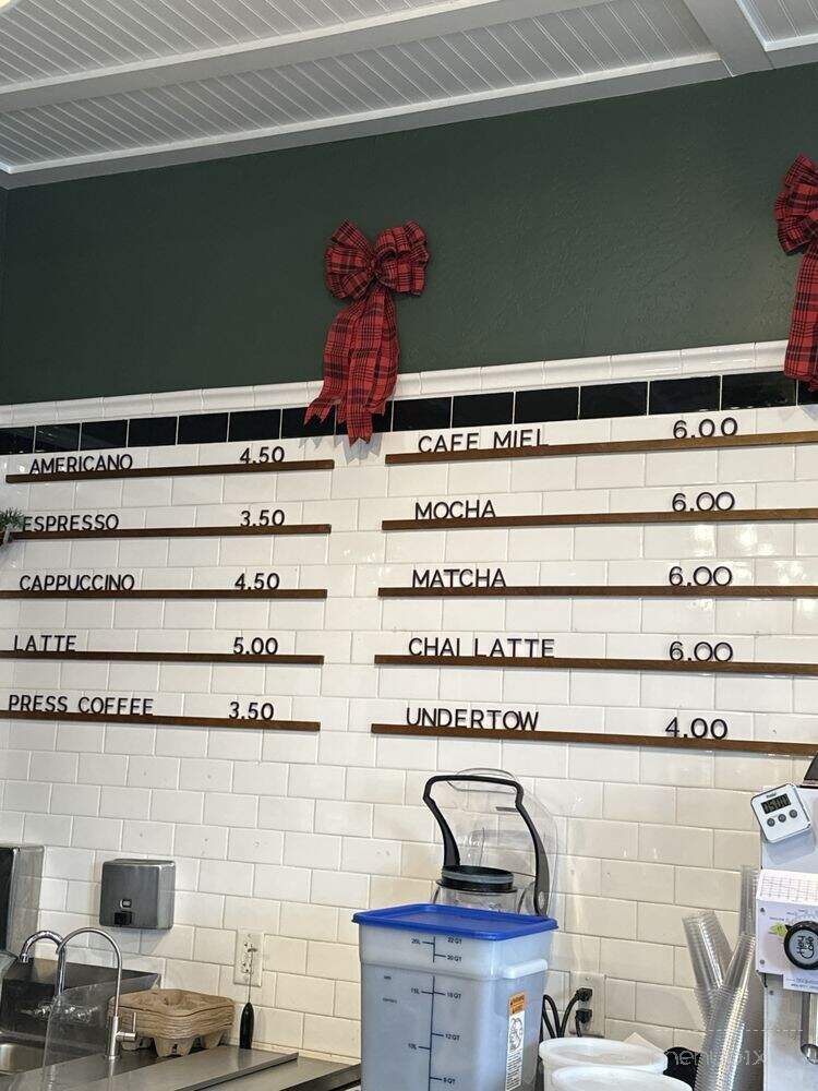 H. Cheval Coffee - Paso Robles, CA menu_pic
