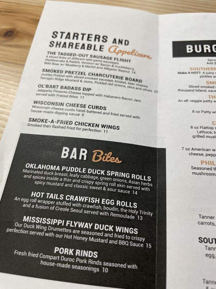 Ol' Bart - North Little Rock, AR menu_pic