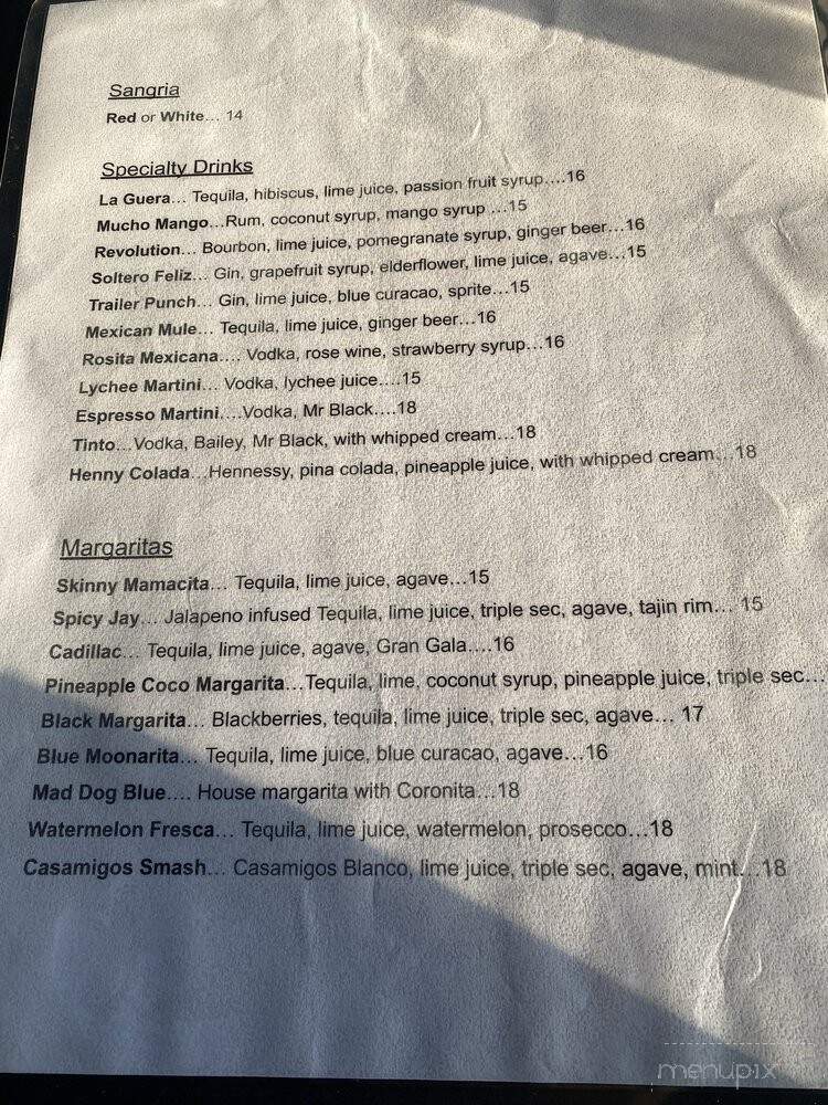 Blue Akai Mexican & Japanese Cuisine - Englewood, NJ menu_pic