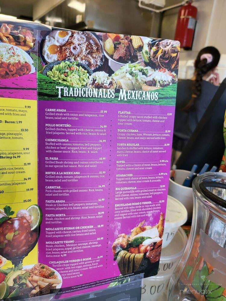 La Morenita - Conyers, GA menu_pic