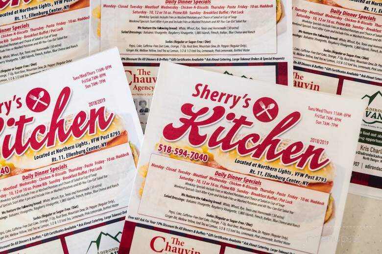 Sherry's Kitchen - Ellenburg Center, NY menu_pic
