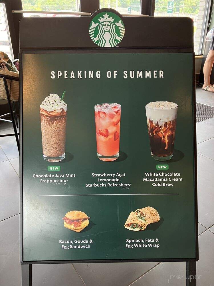 Starbucks Coffee - Meadville, PA menu_pic