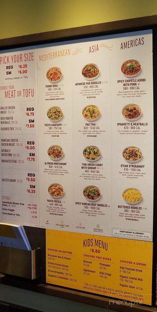 Noodles & Company - Folsom, CA menu_pic