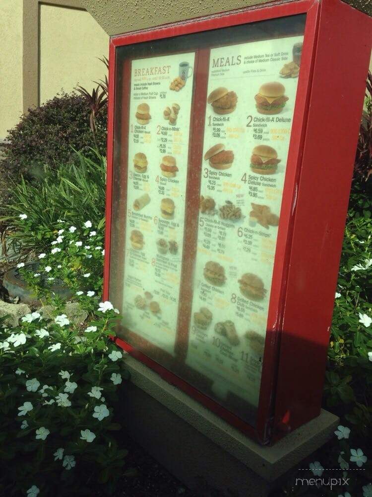 Chick-fil-A - Clermont, FL menu_pic