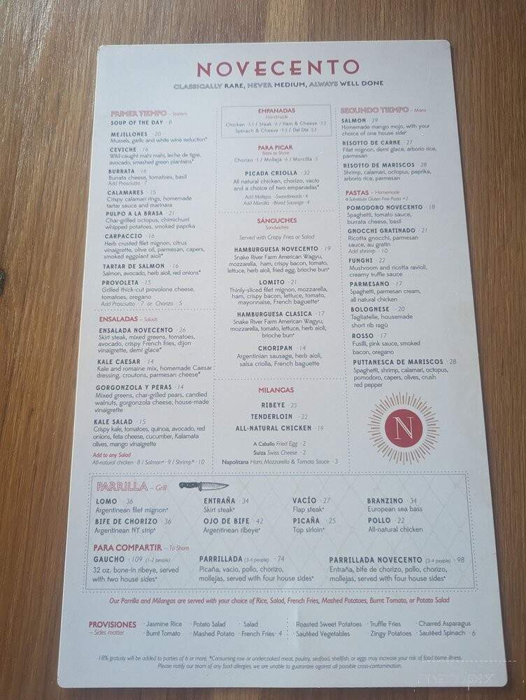 Novecento - Miami, FL