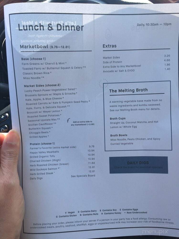 DIG - Rye Brook, NY menu_pic