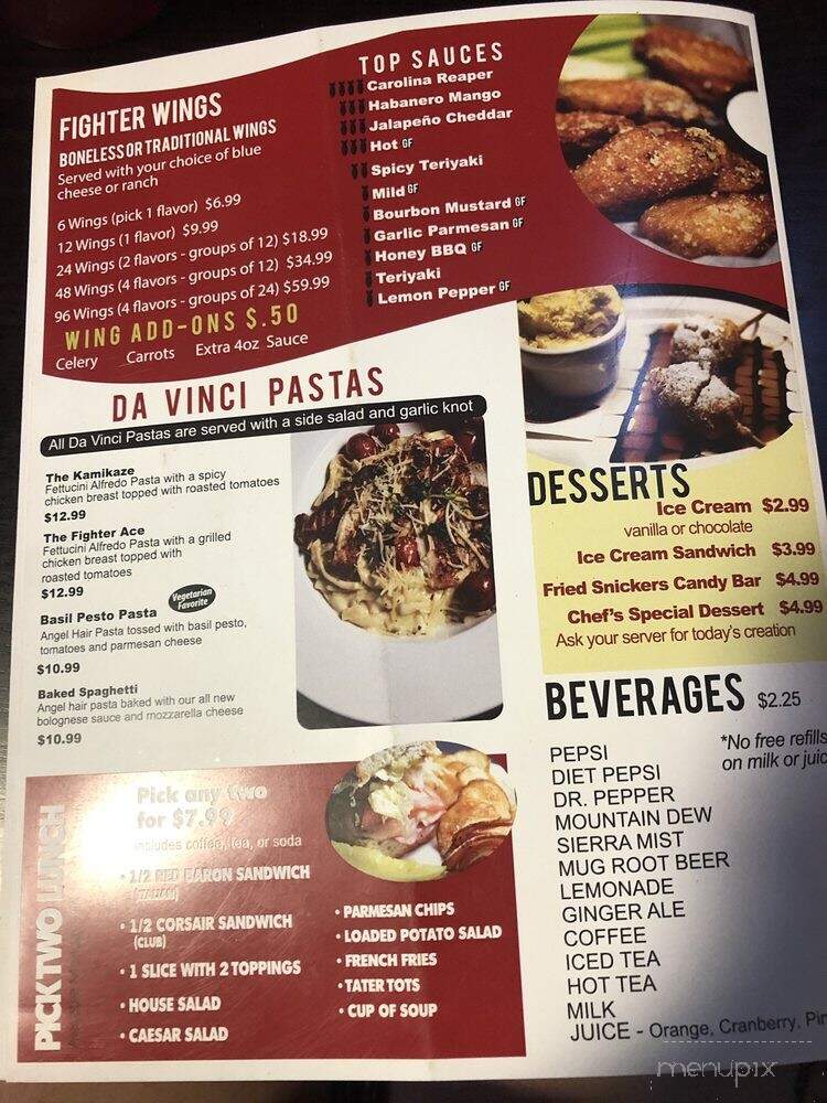 Wild Ace Pizza & Pub - Greer, SC menu_pic