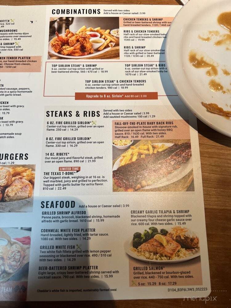Cheddar's Scratch Kitchen - Sanford, FL menu_pic