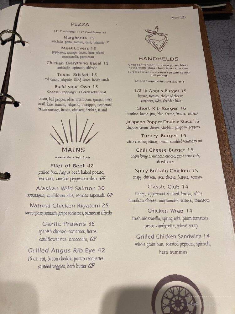 Bonnie & Clyde's Bar & Grill - Grapevine, TX menu_pic