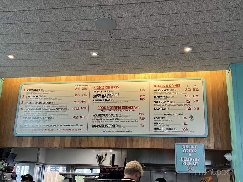 P. Terry's Burger Stand 11 - Austin, TX menu_pic