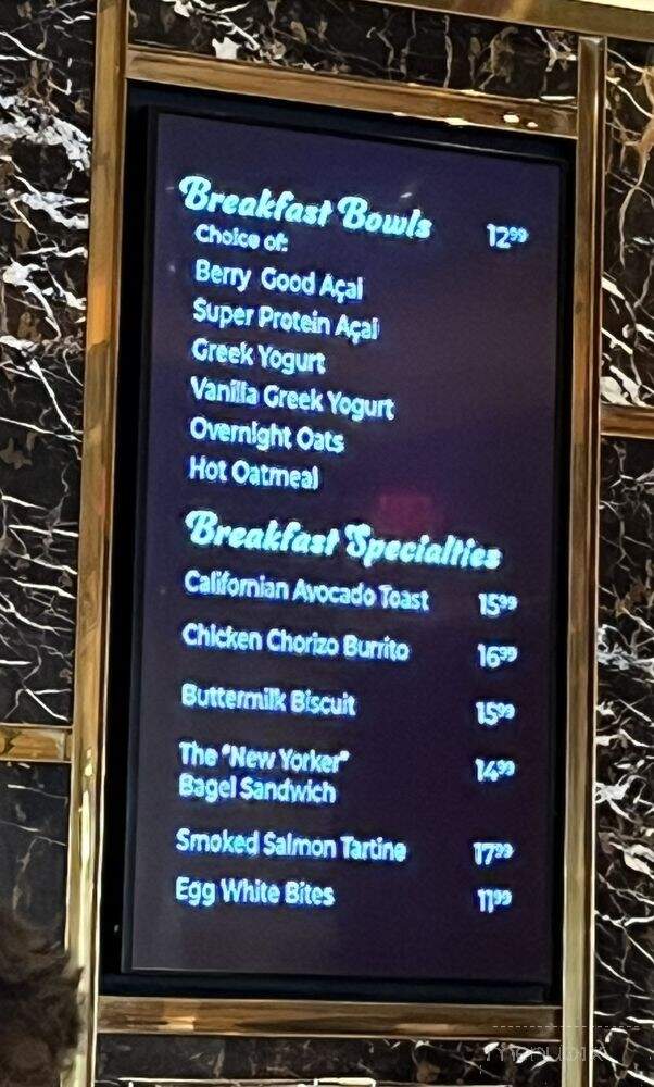 Espresso - Las Vegas, NV menu_pic
