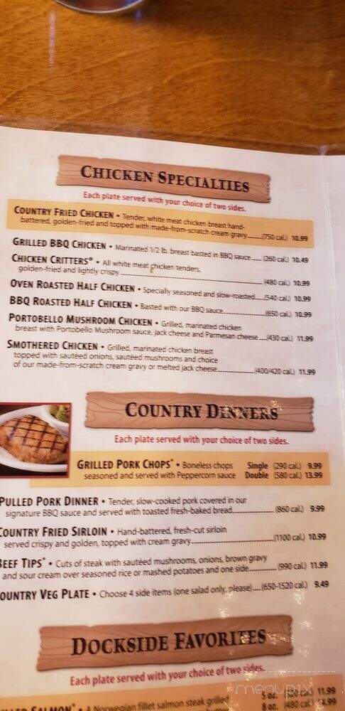 Texas Roadhouse - Aurora, IL menu_pic
