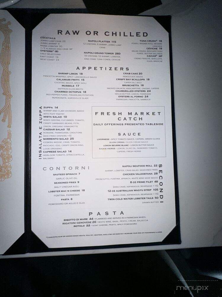 Napoli Sea - Saint Charles, MO menu_pic