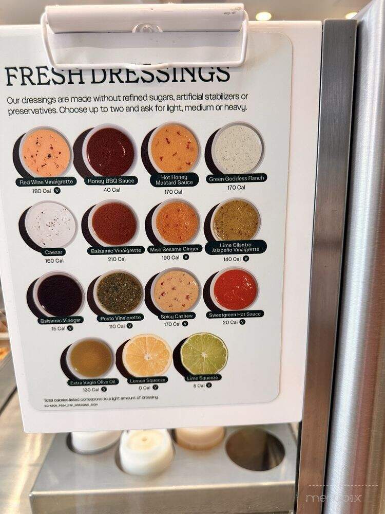 Sweetgreen - Denver, CO menu_pic