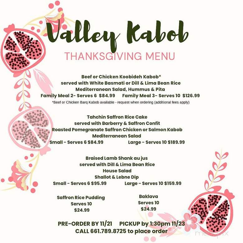 Valley Kabob - Valencia, CA menu_pic