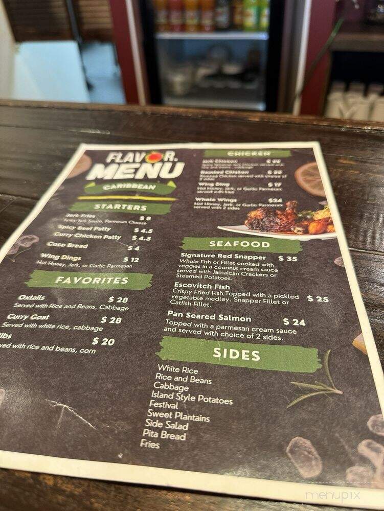 Flavor Caribbean Food - Frankenmuth, MI