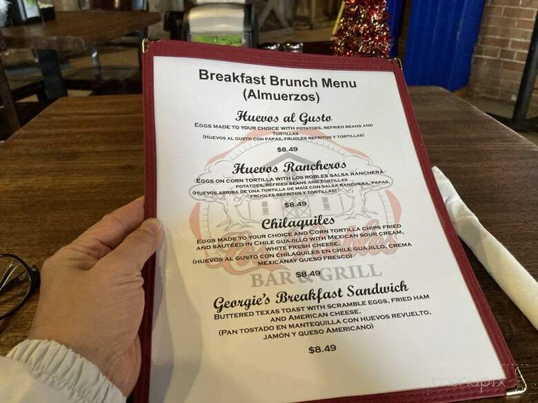 Los Robles Bar and Grill - Houston, TX menu_pic