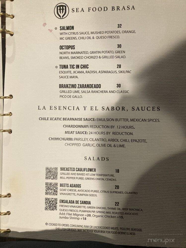 Rey Carbon - Lakewood, WA menu_pic