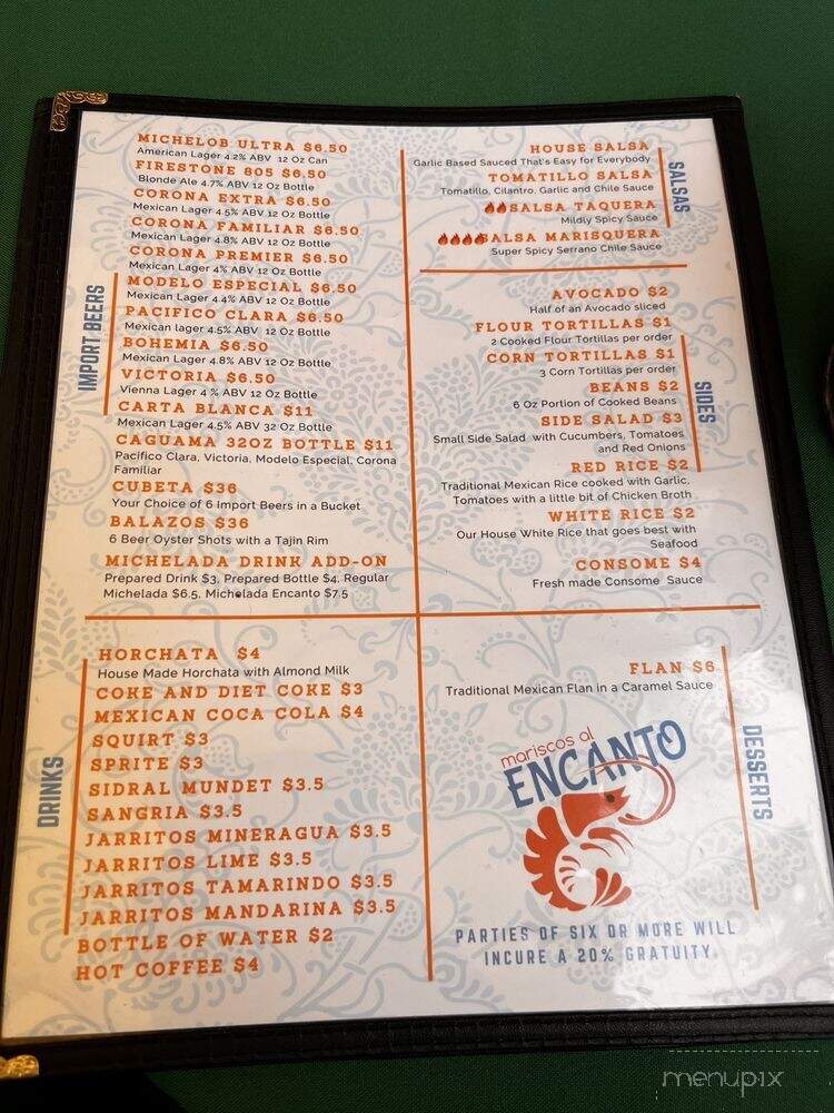 Mariscos al Encanto - Watsonville, CA