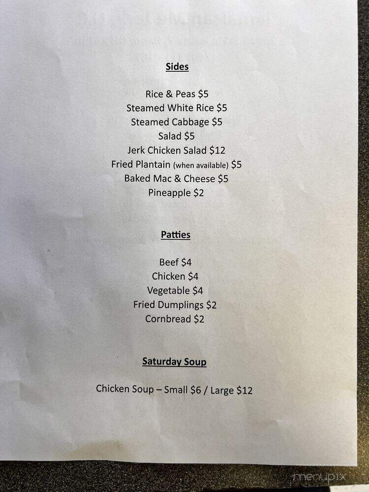 Jamaican Me Jerk - Marietta, OH menu_pic