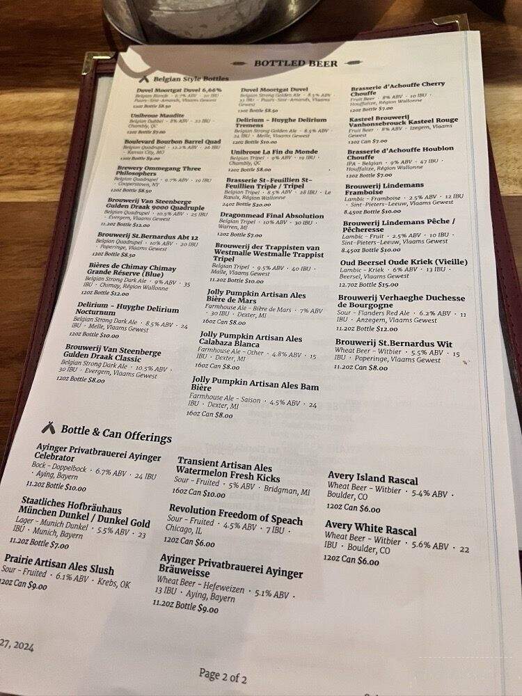 Kegger Burger - Pontiac, MI menu_pic