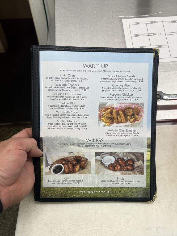 The Sand Trap Bar & Grill - Phillipsburg, KS menu_pic